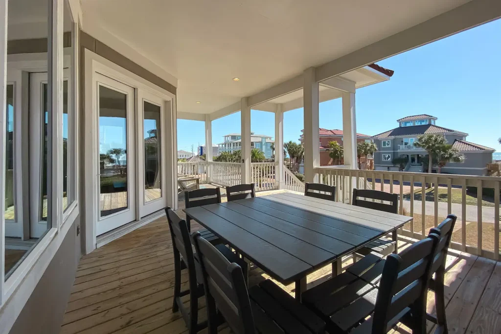 Gulf Shores Beach Vacation Rental Outdoor Dining