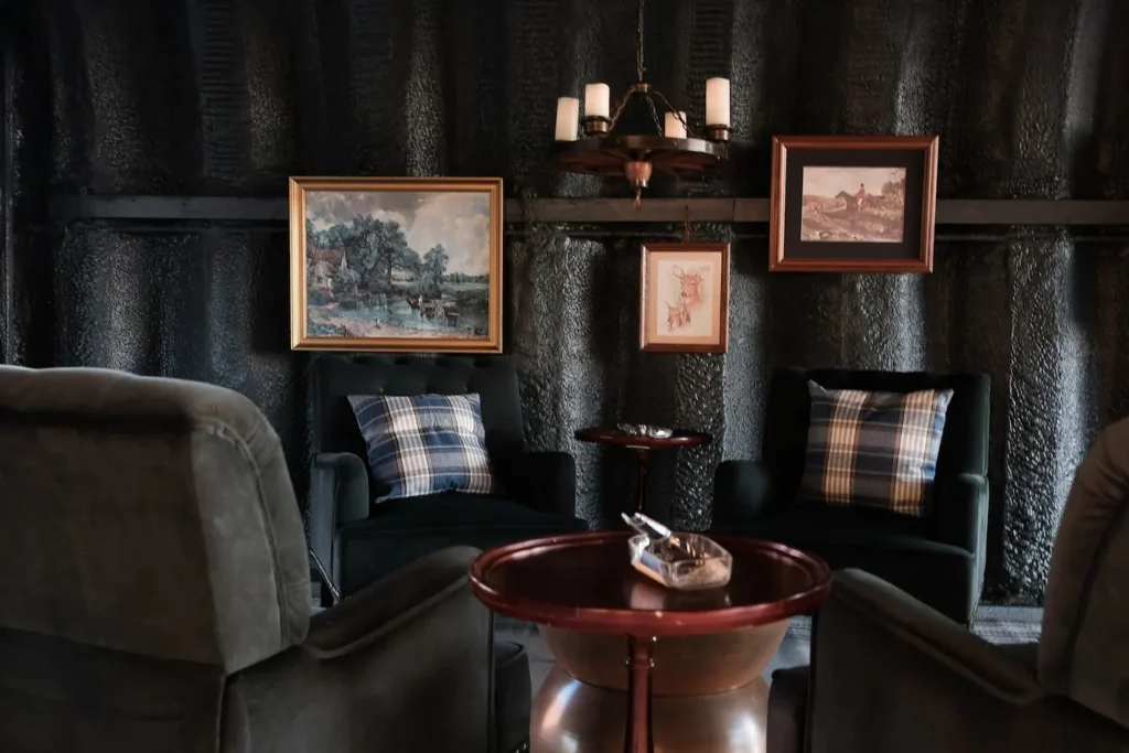 Bourbon and Cigar room