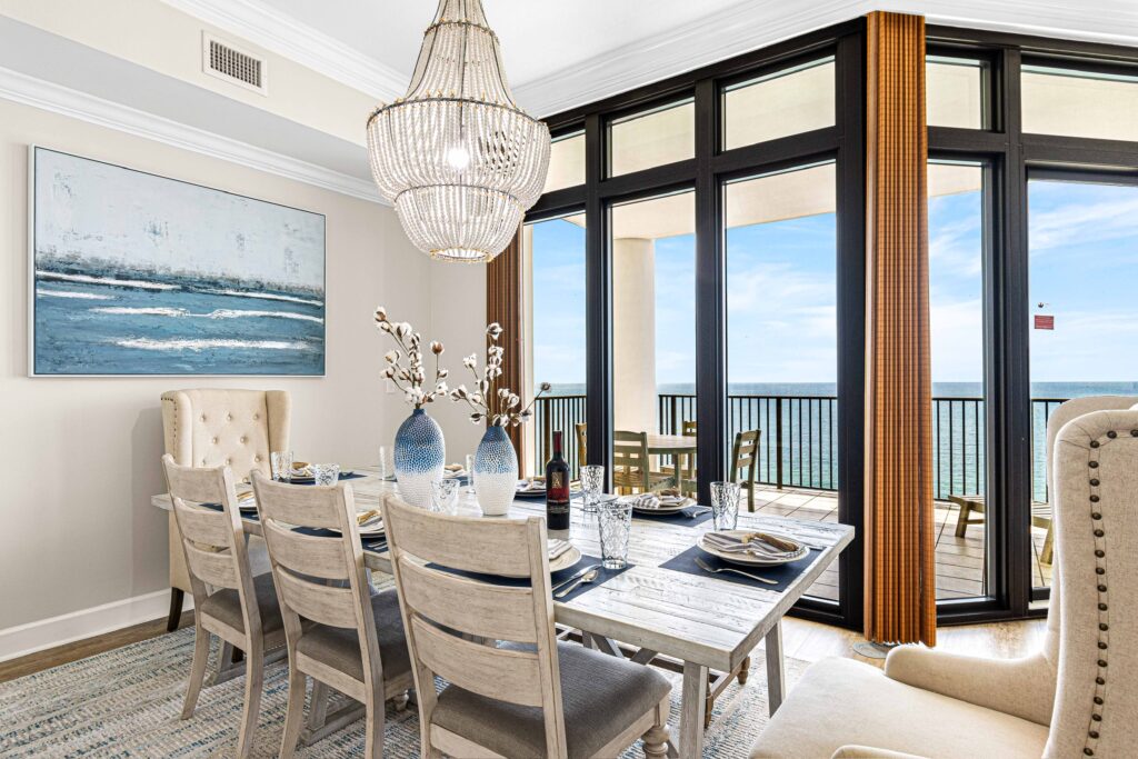 Orange Beach Condo Dining Room at The Oasis of Orange Beach (formerly Phoenix West II)