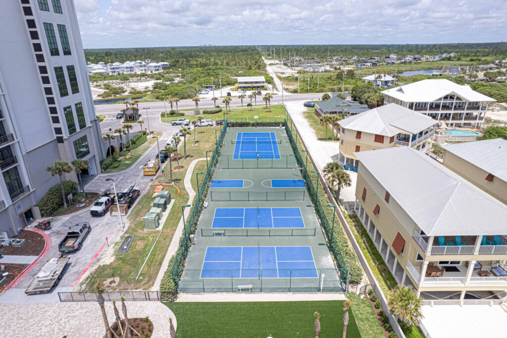 The Oasis at Orange Beach (formerly Phoenix West 2) 3 bedroom condo tennis, pickleball and basketball courts