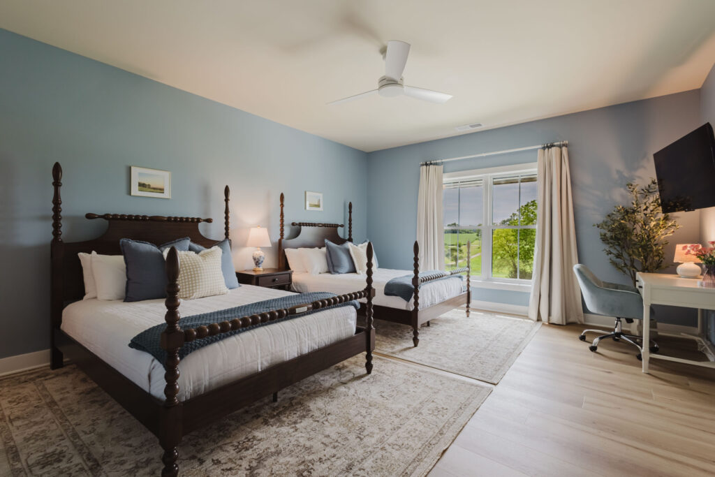 My Old Kentucky Home bedroom with two queen beds
